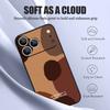 Magnetic For Magsafe Case For iPhone 17 Pro Max Floral Stripes Print Soft Silicone Phone Back Cover For iPhone 16 15 14 13 Pro Max 16e 17e