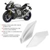 Motorcycle Aerodynamic Winglets Spoiler Wing Universal Modification AccessoryWhite
