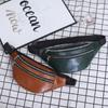 Unisex Korean Fashion Waist Bag Banana Chest Bag PU Large Capacity Chest Bag Sports Multifunctional Waist Bag