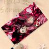 Demon Slayer Nezuko Kamado Cartoon Microfiber Printed Beach Towel Mountain Climbing Yoga Beach Swimming Running Absorbent Towel