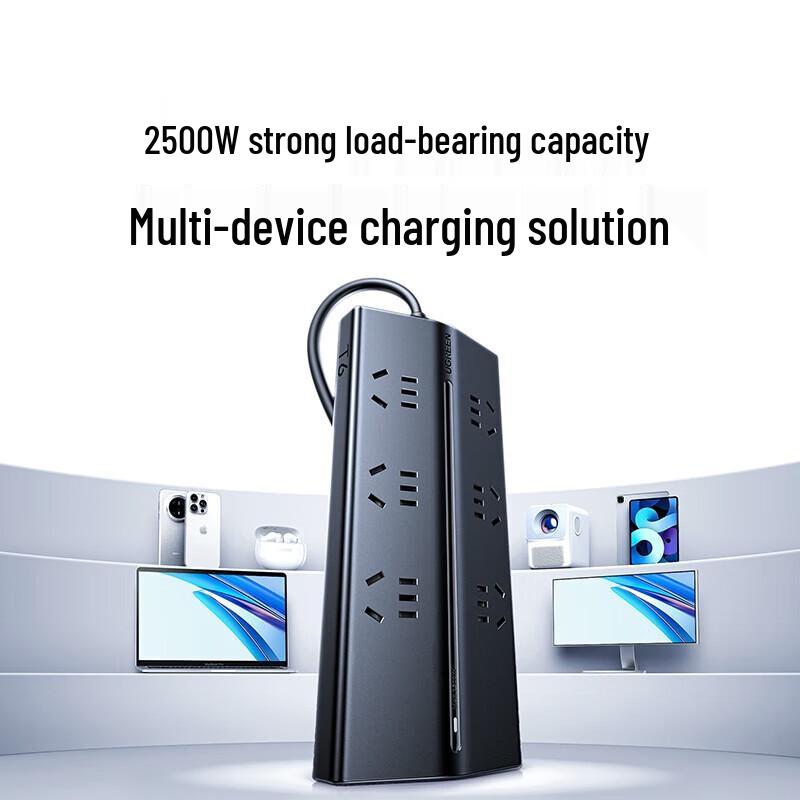 Ugreen T650 65W GaN Smart Power Strip with 10 Ports