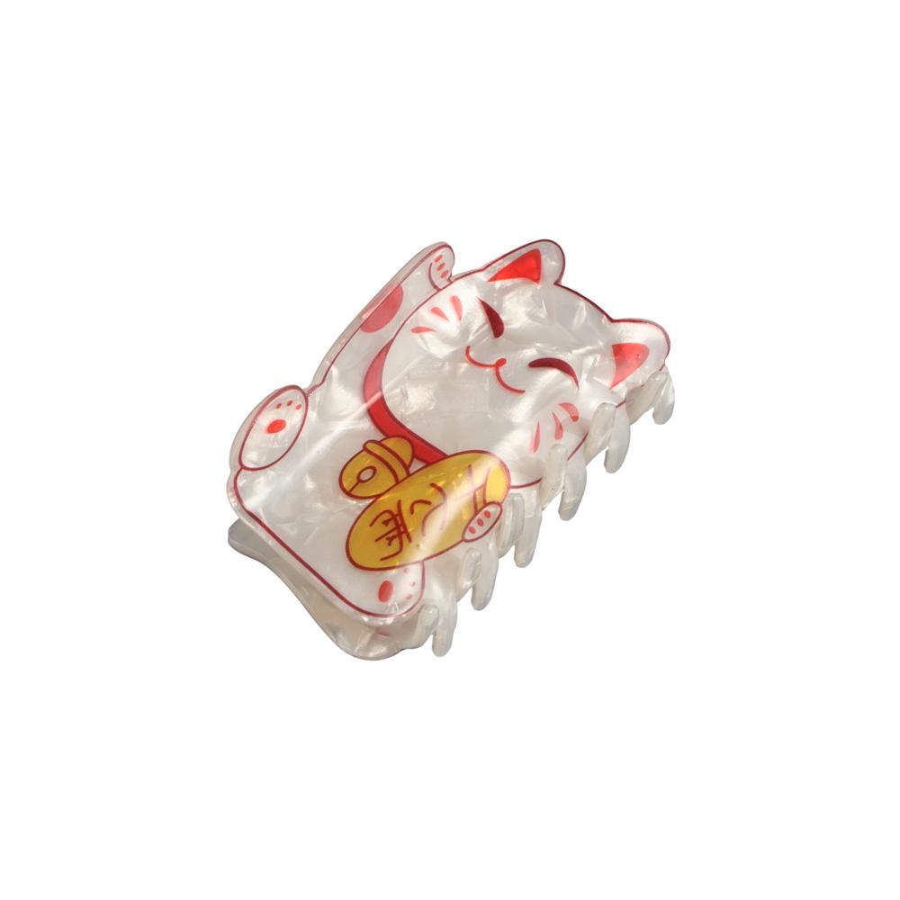 

Рыба Ацетат Заколка для волос Буква Животное Акула Заколка Милый Кошачий коготь Ежедневно A