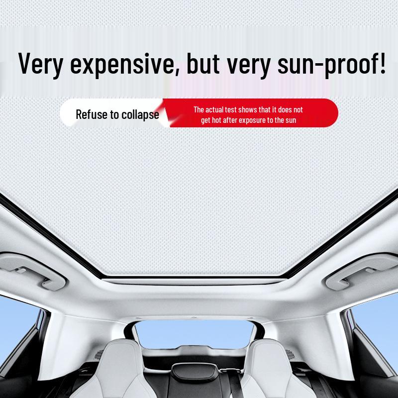 Dongfeng Jingyi X5 Sunroof Electrostatic Sunshade: Heat Insulation, Sun Protection, Privacy Shield, Opaque