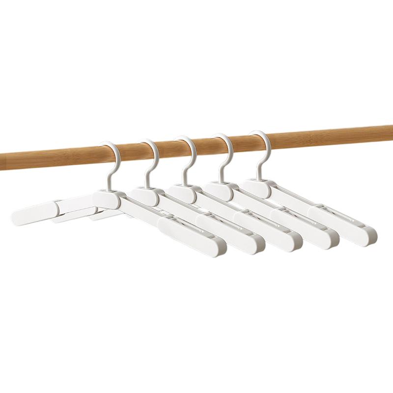 Travel Hangers Premium Foldable Hangers Sturdy Space-Saving For Suitcase Plastic Travel Accessories Portable Clothes Hanger