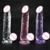 Weicher Gelee-Dildo, realistischer großer Penis, Schwanz, Saugnapf, Masturbator, Anal-Hintern-Spielzeug, G-Punkt-Sexspielzeug für Frauensex