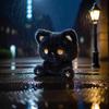 Cute Emo Cat Plush Doll Super Soft Stuffed Animal Kitten Toy Kawaii Sitting Plushies Home Decor Gift For Teen Girls Anime Fans
