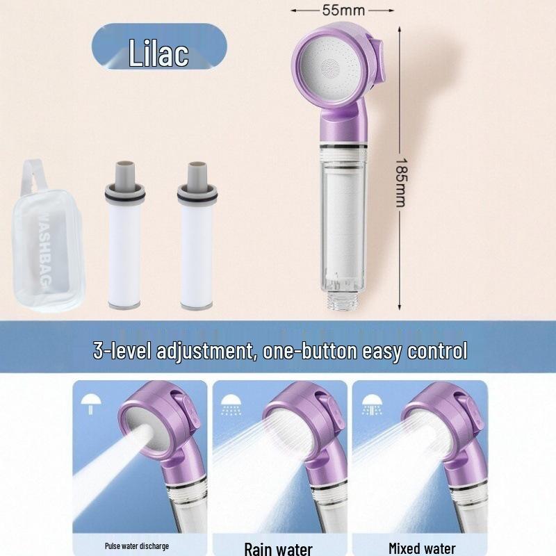 Portable Handheld Baby Shower Filter for Home and Travel