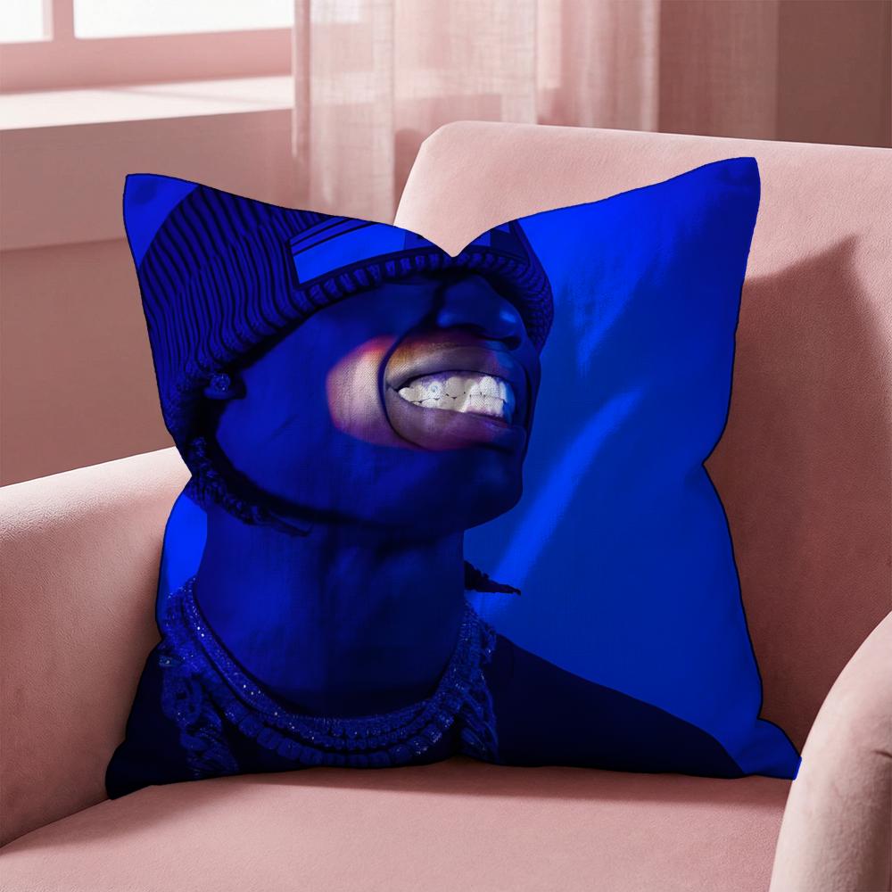 Travis Scott Cushion Cover Multi-Scene Pillow Cover for Home & Car - Reversible, Soft & Durable for Daily Use