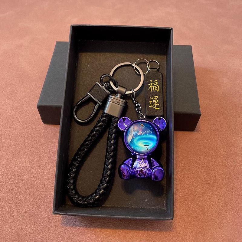 Cartoon Cute Keychain Creative Pendant Personalized Doll Car Gift Keychain Bag Bear Couple Pendant