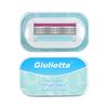 Razor Blade For Women 4pcs/lot 4 Layer Stainless Steel Shaving Blades Safety Beauty Shaver Female