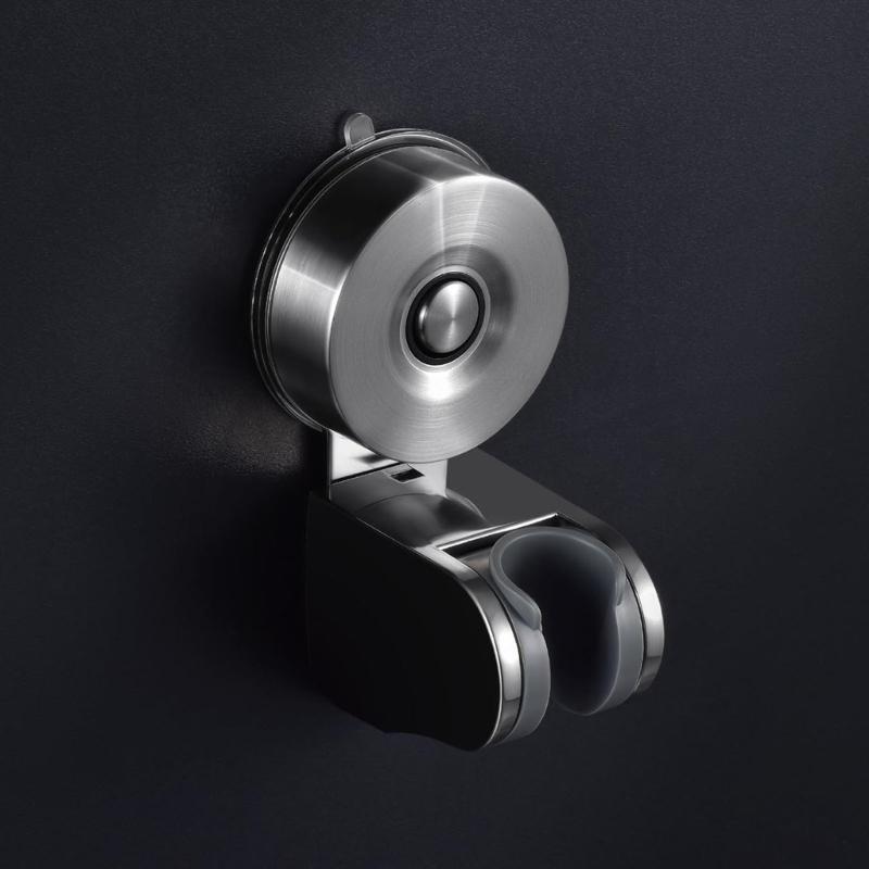 Plastic Suction Cup Hook For Bathroom Easy Installation Handheld Shower Head Holder Wall Mounted Bracket