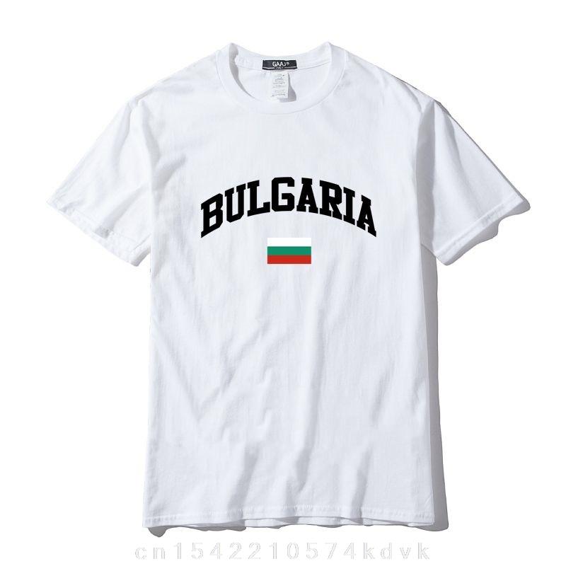 Bulgaria Flag Fashion Quality Printing Men T-shirt 100% Cotton Short Sleeve Funny Clothing Oversize Streetwear Style Tee Shirts