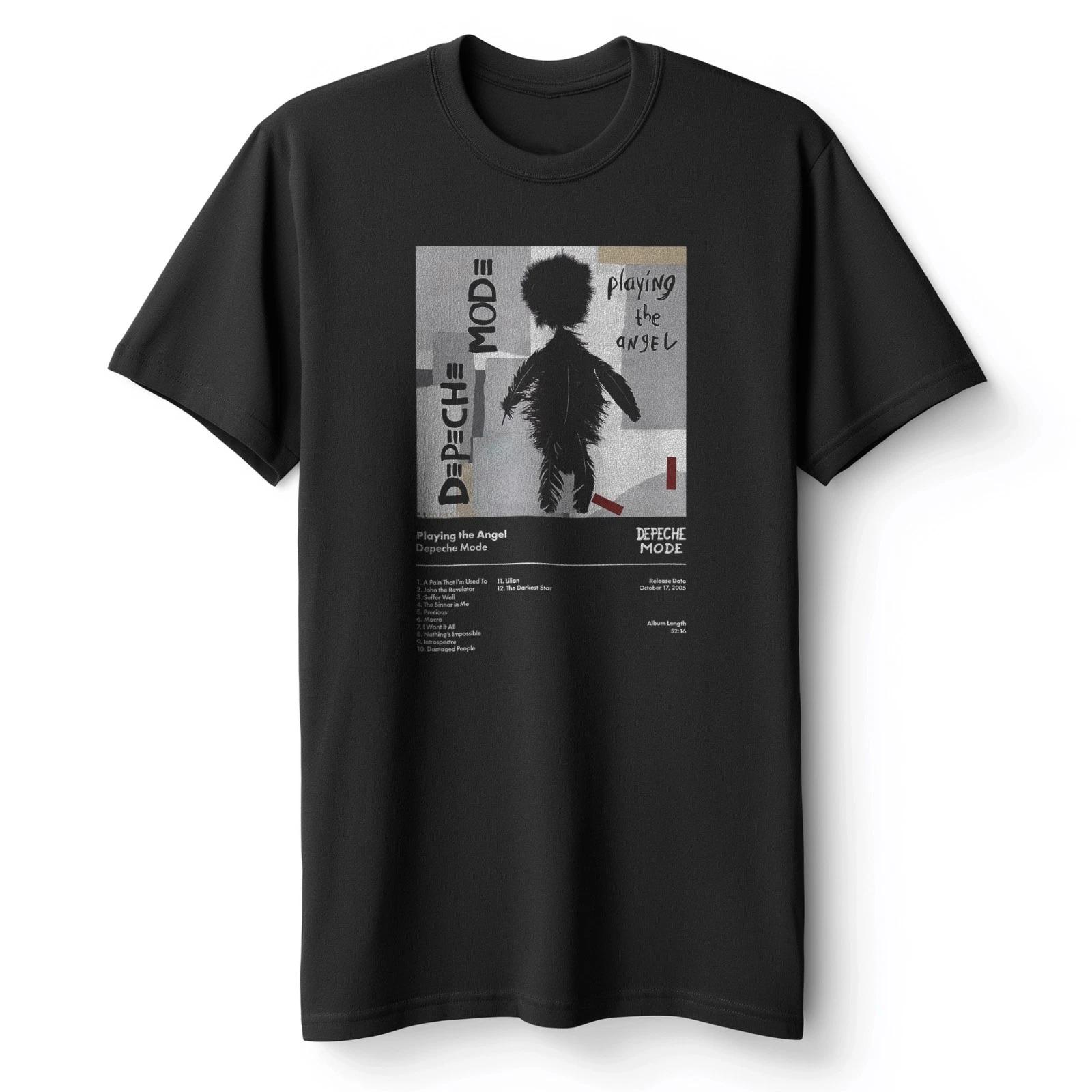 

Depeche Mode Playing the Angel Men s T-Shirt Music Playlist Cover Tee 2XL