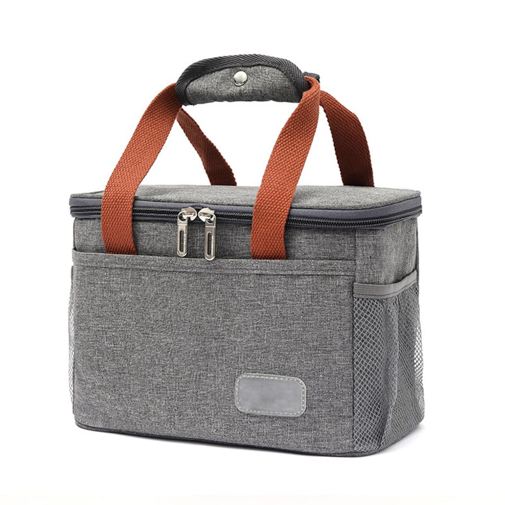 Portable Lunch Box Handbag Large Capacity Waterproof Insulation Bag For Camping