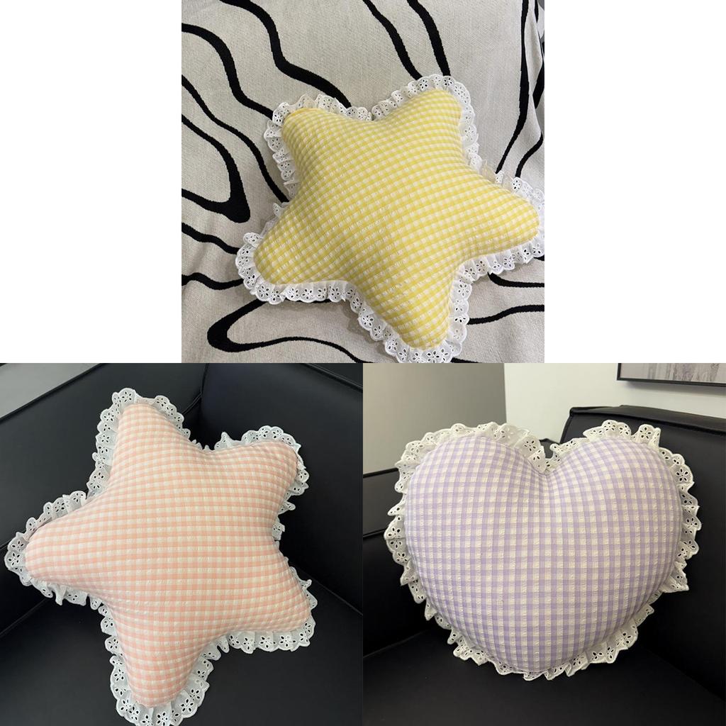 Apple Cushion Lumbar Support Office Chair Pillow With Cloud Pattern For Home Decor