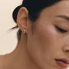 By Hyeres Luna Pebble One Touch Earrings S (2 Colors) BH6E45620_2
