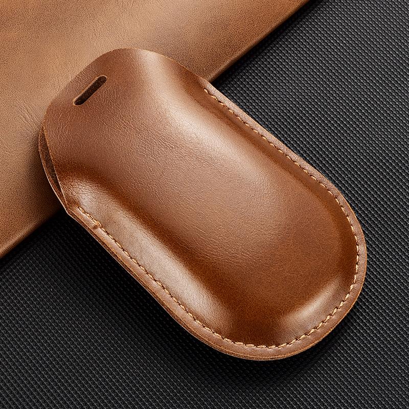New Car Key Case Cover For Geely Ex2 - Leather Protective Key Shell Anti-Scratch Remote Key Protector