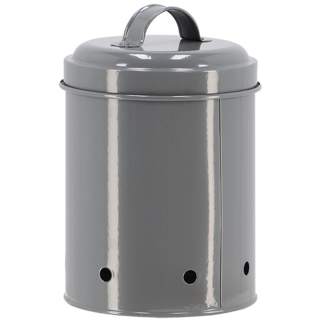 Pojemnik Na Czosnek Vintage Szary 1,15 L