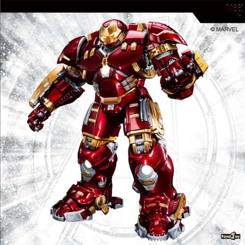 HiPlay Fondjoy Infinity Saga 1/7 Scale Anti-Hulk Hulkbuster Armor MV2023801X Actionable Plastic Model Kit, Full Set, Deluxe Edition