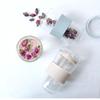 POKETLE Glass Tumbler with Lid, 330ml, Double-Walled, Heat-Resistant, Dishwasher-Safe, BPA-Free, Vidro 330, Ivory