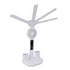 LED Desk Lamps with Fans Pen Holder Four Headed Touch Control Stepless Dimming Foldable Table Lamp F