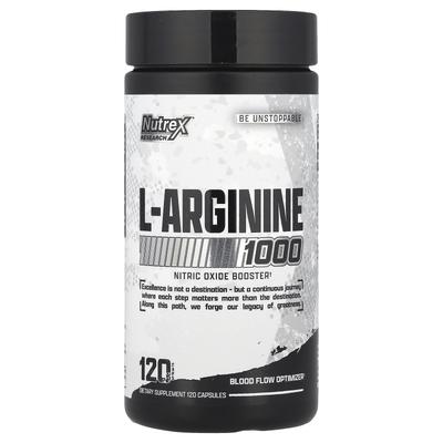 L-Arginin 1000, 120 Kapslar (500 mg per kapsel)