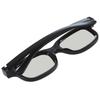 1Pcs Black Circular Passive 3D Glasses for LG Cinema TV Stereo 3D Movie Watching