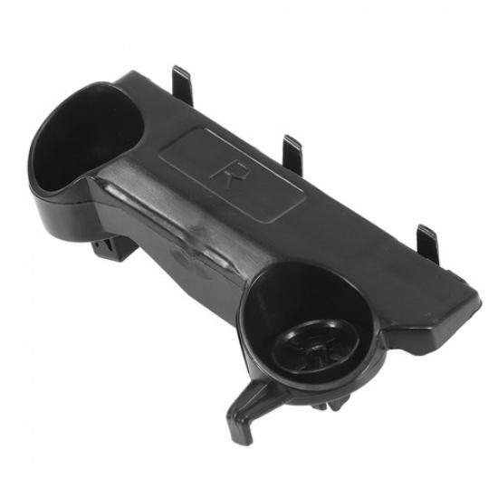 RH Side Front Bumper Support Bracket for Nissan Altima - 1 Pc Black ABS