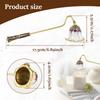 Metal Candle Snuffer 2 color Flower Shape Fire Extinguisher Wick Cover Rotatable Handle Vintage Decor Home Decorative Wicks