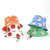 Fruit Pattern Sun Cap Cotton Panama Hat New Beach Cap  Girls Boys