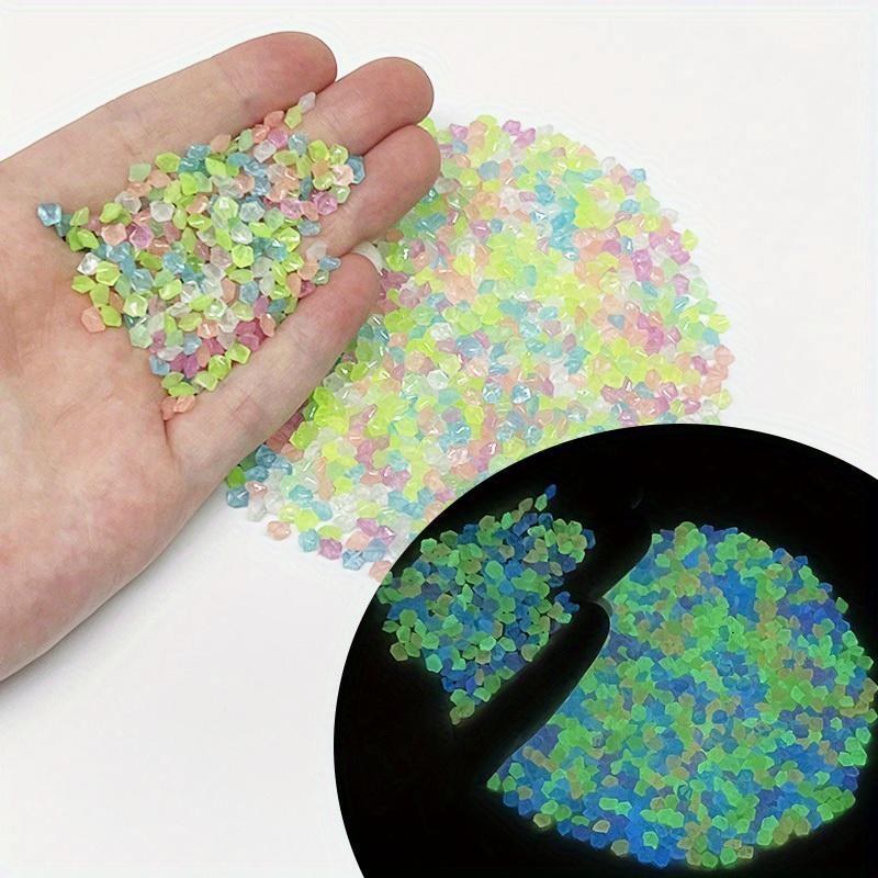 Luminous Sand Glow In Dark Stone Pebble Garden Yard Outdoor Path Lawn Decoration Fish Tank Aquarium Home DIY Decor 3-5mm