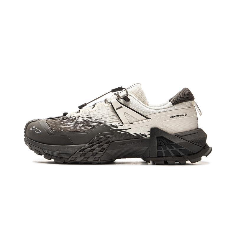 Li-Ning Counterflow Xingchuan Pro Unisex Low-Top Hiking Shoes Brown White AHTU017-9 43