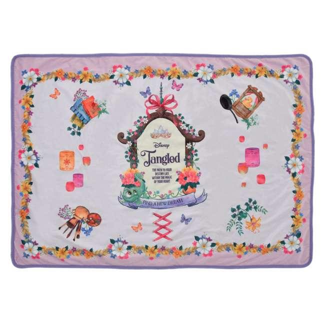 Disney Tangled Blanket 2WAY ( Disney TANGLED 15TH ) Japan NEW Disney Store