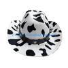 J0MC Pet Hat NewYear Party Photo Hat for Bichons Adjust Belt Dogs Cowboy Hat