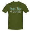 1 Piece Captain Funny 100 Cotton Tshirt Road Trip Tops Tees For Unisex
