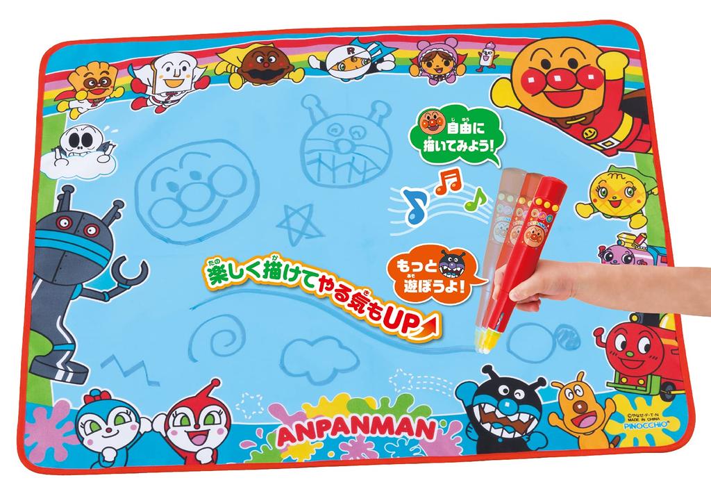 Anpanman Genius Brain Water Doodle Classroom with Sound Pen