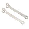 2PCS Motorcycle Rear Lowering Links Kit Stainless Steel Silver Replacement for XADV750 2019‑2021