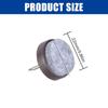 50Pieces Practical Furniture Sturdy Felt Pad With Nails for Wood and Tile Floor Without Slip Designs 22mm Diameter