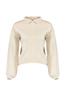 Women's Fashionable Stylish Sweater Orange Wide Fit Soft Textured Hair Braided Knitwear Sweater