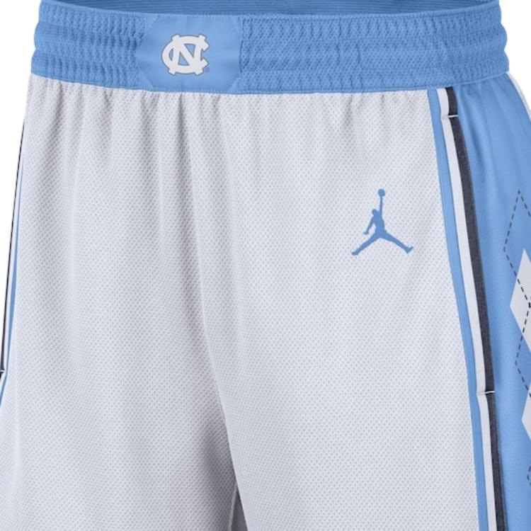 Jordan Logo Mid Waist Loose Fit Straight Leg Shorts Men Shorts Blue CD3169-100