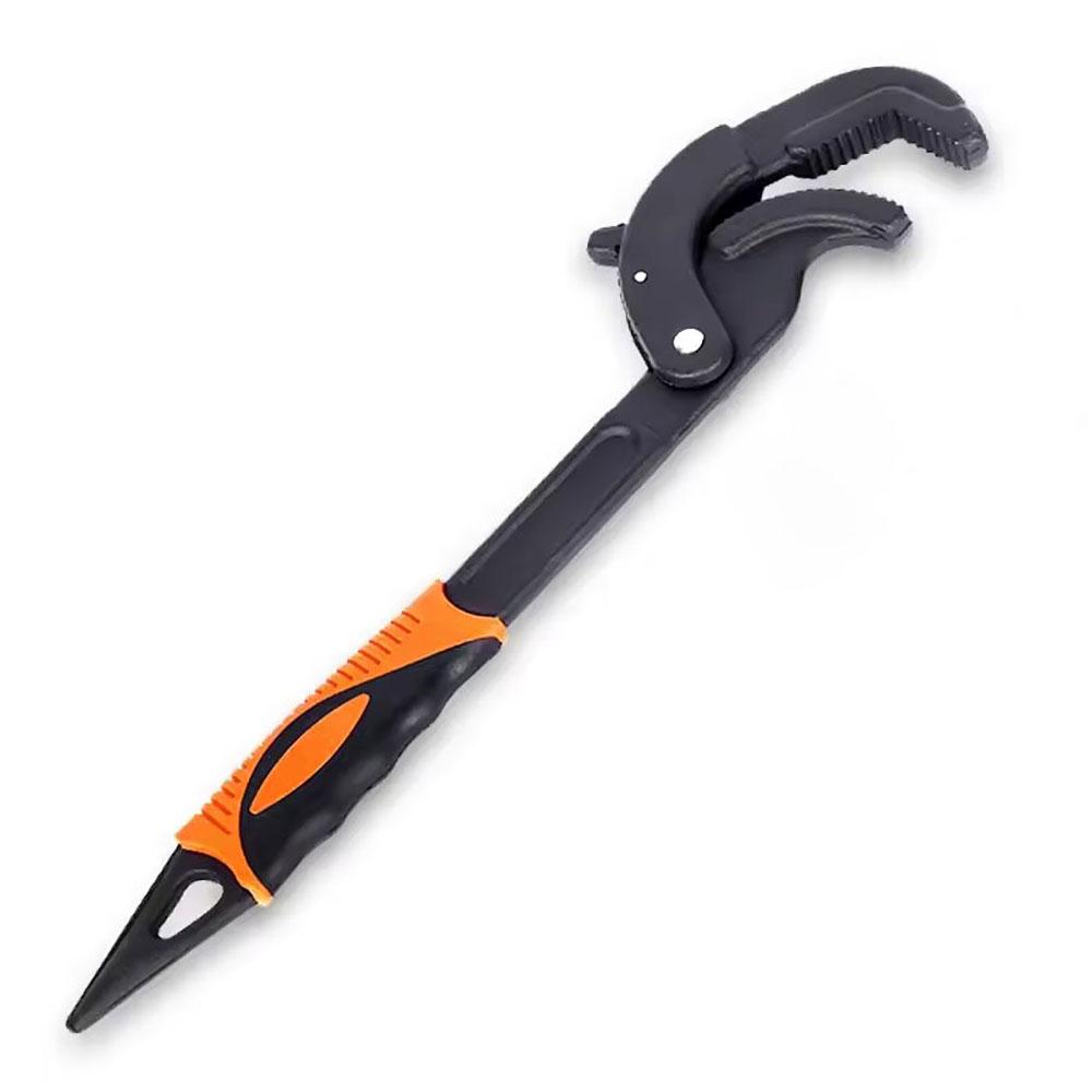 Pipe Wrench 14-30/30-60mm, Open End Wrench Set, High Carbon Steel N Pressure Grip Tool, Multiple Hand Tool for Plumber