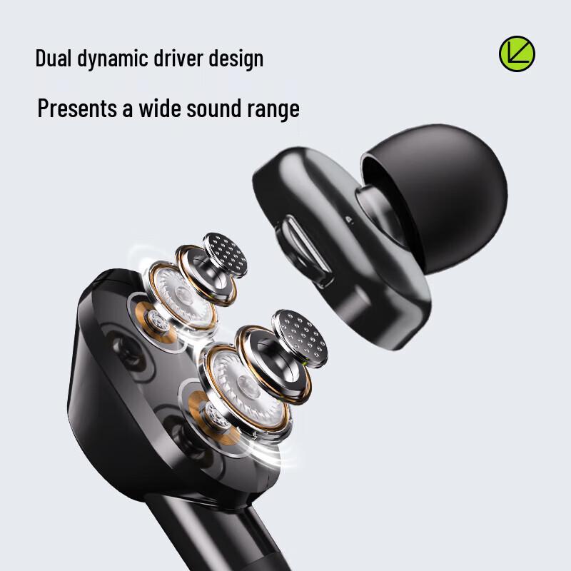 Newsmy Nackenband Bluetooth Sport-Ohrhörer