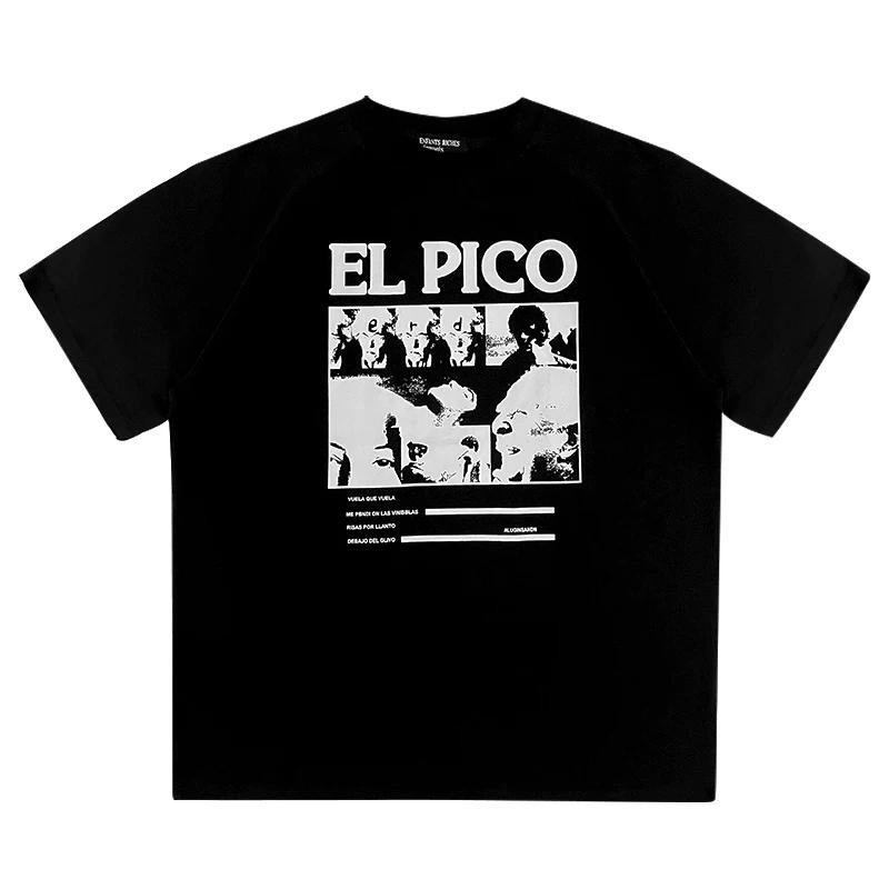 2025 T-shirty Okrągły Dekolt Bawełna Nowość Przybycie Czarny Biały TEE Męski Damski Krótki Rękaw