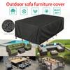 Häufig verwendete Tisch-Outdoor-Sofa-Möbelabdeckungen, Schutzabdeckungen für Gartentisch und -stühle, Ganzjahresschutz