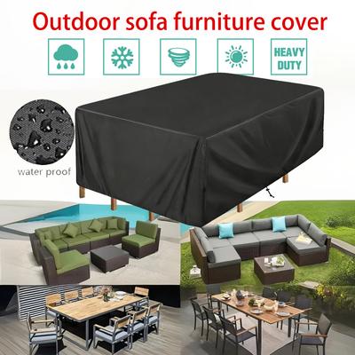 Commonly Used Table Outdoor Sofa Furniture Covers, Garden Table and Chair Protective Covers, Four-season Protection