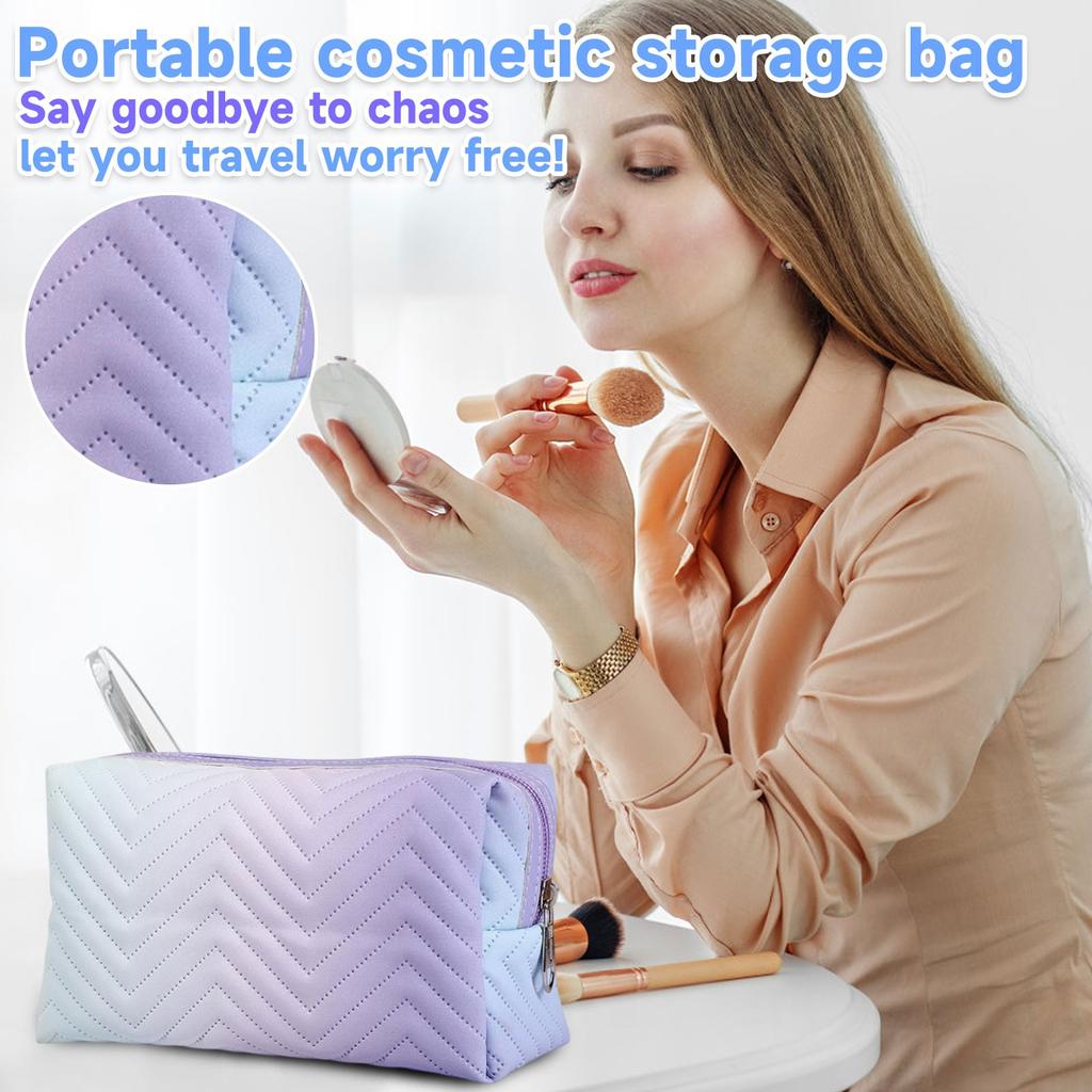 Bärbar necessär för resor, förvaringsväska för kosmetika