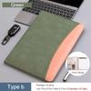 Color Business Leather File Meeting Splice Supply Data Portafolios Clipboard Organizer Document Folder Office PU for Paper