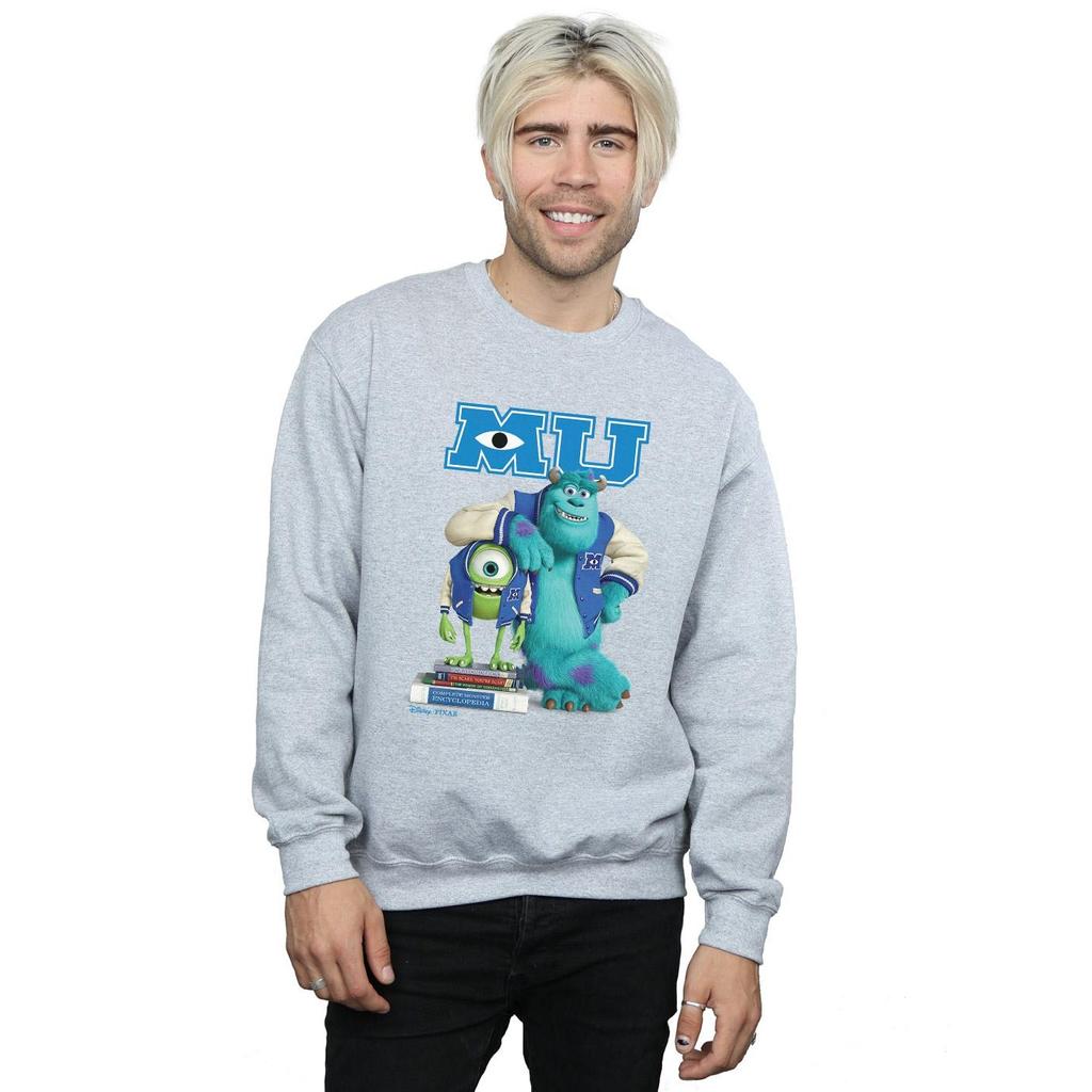 Disney Mens Monsters University Poster Sweatshirt