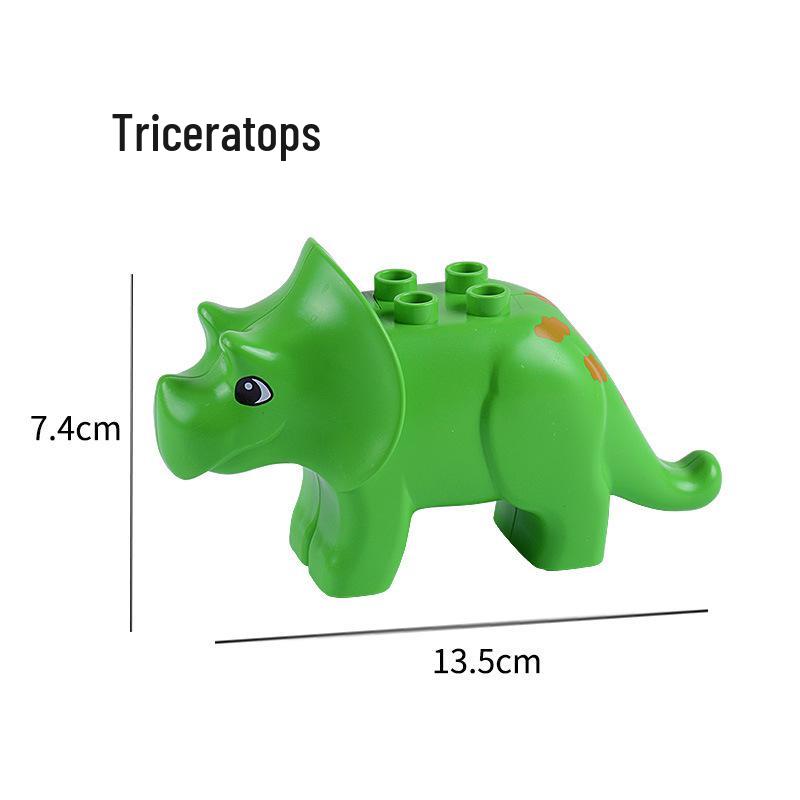 Compatible Large Bricks: Animal Accessories & Educational Building Blocks for Children - Ocean & Forest Themes