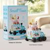 Dynamic Cityscape Building Block Toys - Coffee, Cola, and Convenience Store Models for Kids